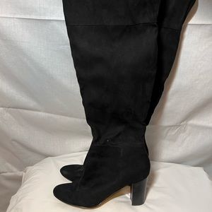 Bella Vita Tall Black Boots knee high size 10W